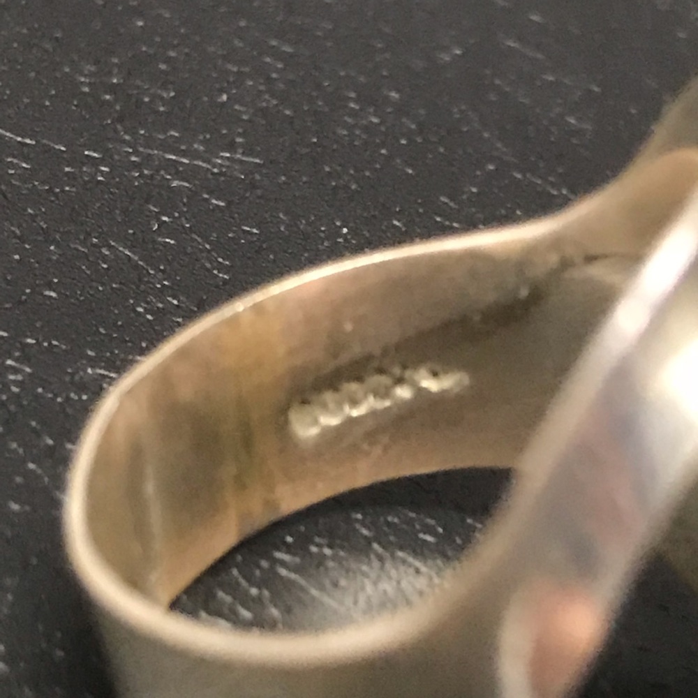 Silver Ring With Reversible Setting - image 5